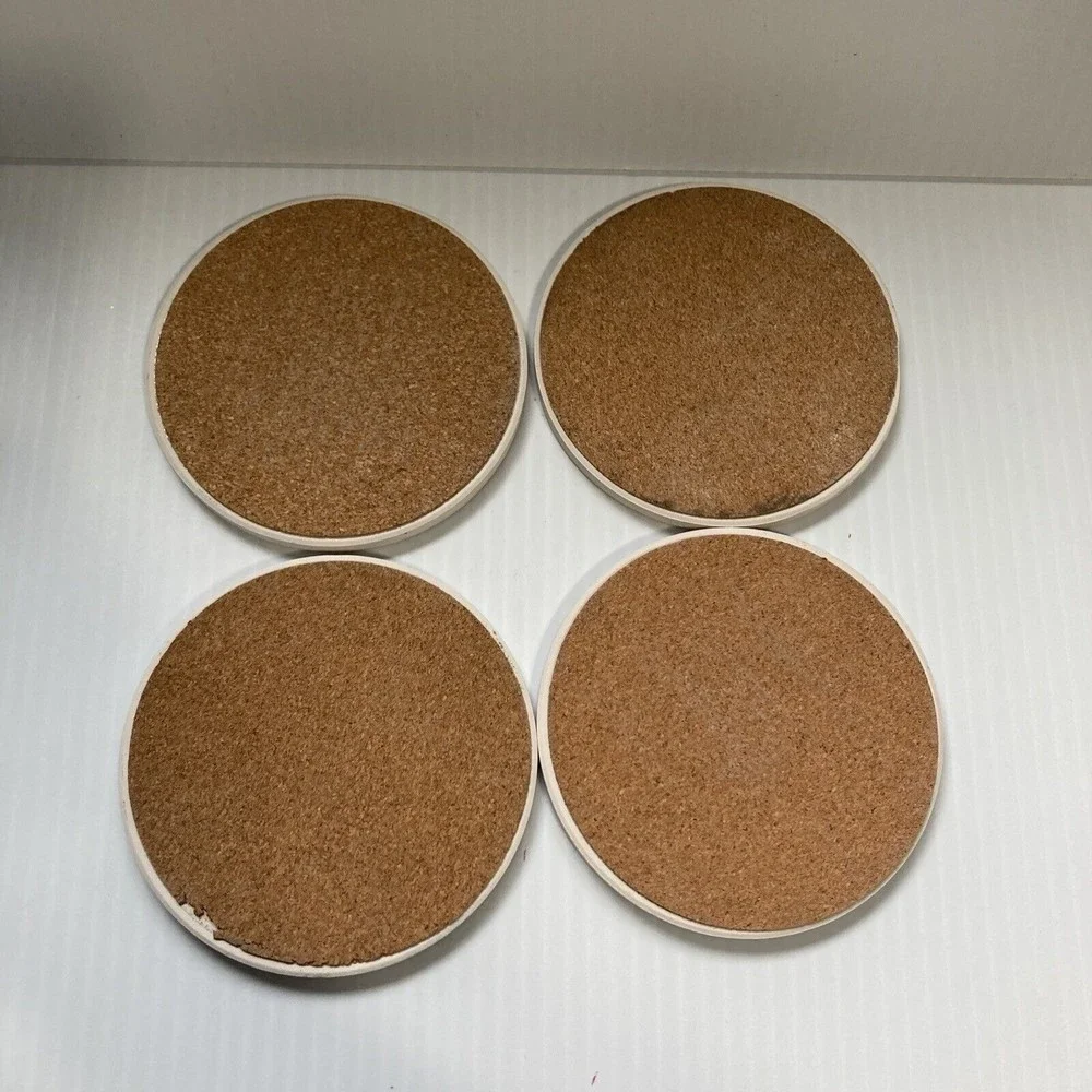 Mandala Coasters Bohemian Ceramic 4